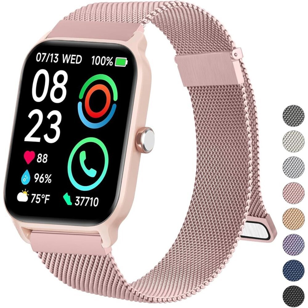 Metal Bands Compatible with ,, Smartwatch Bands, 22mm Stainless Steel Metal Repl
